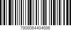Código de barras (EAN, GTIN, SKU, ISBN): '7908064404686'