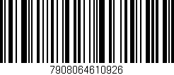 Código de barras (EAN, GTIN, SKU, ISBN): '7908064610926'