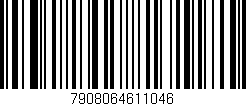 Código de barras (EAN, GTIN, SKU, ISBN): '7908064611046'