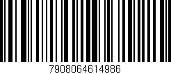 Código de barras (EAN, GTIN, SKU, ISBN): '7908064614986'