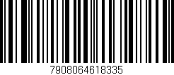 Código de barras (EAN, GTIN, SKU, ISBN): '7908064618335'