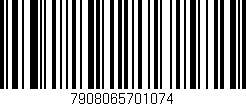 Código de barras (EAN, GTIN, SKU, ISBN): '7908065701074'