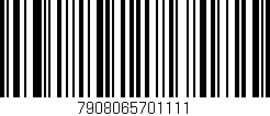 Código de barras (EAN, GTIN, SKU, ISBN): '7908065701111'