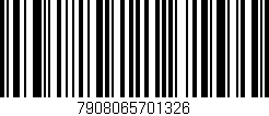 Código de barras (EAN, GTIN, SKU, ISBN): '7908065701326'