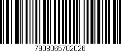 Código de barras (EAN, GTIN, SKU, ISBN): '7908065702026'