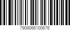 Código de barras (EAN, GTIN, SKU, ISBN): '7908066100678'