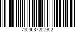 Código de barras (EAN, GTIN, SKU, ISBN): '7908067202692'