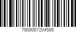Código de barras (EAN, GTIN, SKU, ISBN): '7908067204566'
