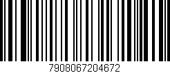 Código de barras (EAN, GTIN, SKU, ISBN): '7908067204672'