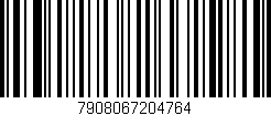 Código de barras (EAN, GTIN, SKU, ISBN): '7908067204764'