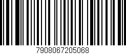 Código de barras (EAN, GTIN, SKU, ISBN): '7908067205068'