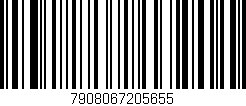 Código de barras (EAN, GTIN, SKU, ISBN): '7908067205655'