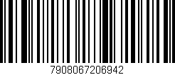 Código de barras (EAN, GTIN, SKU, ISBN): '7908067206942'