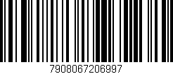 Código de barras (EAN, GTIN, SKU, ISBN): '7908067206997'