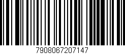 Código de barras (EAN, GTIN, SKU, ISBN): '7908067207147'