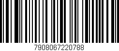 Código de barras (EAN, GTIN, SKU, ISBN): '7908067220788'