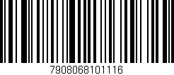 Código de barras (EAN, GTIN, SKU, ISBN): '7908068101116'