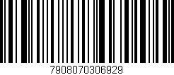 Código de barras (EAN, GTIN, SKU, ISBN): '7908070306929'