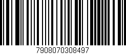 Código de barras (EAN, GTIN, SKU, ISBN): '7908070308497'