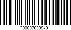 Código de barras (EAN, GTIN, SKU, ISBN): '7908070309401'