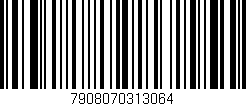 Código de barras (EAN, GTIN, SKU, ISBN): '7908070313064'