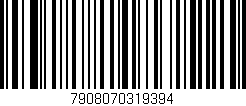 Código de barras (EAN, GTIN, SKU, ISBN): '7908070319394'