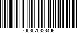 Código de barras (EAN, GTIN, SKU, ISBN): '7908070333406'