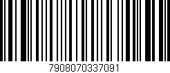 Código de barras (EAN, GTIN, SKU, ISBN): '7908070337091'