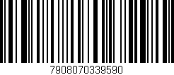 Código de barras (EAN, GTIN, SKU, ISBN): '7908070339590'
