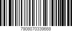 Código de barras (EAN, GTIN, SKU, ISBN): '7908070339668'