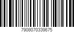 Código de barras (EAN, GTIN, SKU, ISBN): '7908070339675'