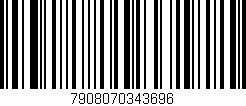 Código de barras (EAN, GTIN, SKU, ISBN): '7908070343696'