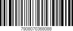 Código de barras (EAN, GTIN, SKU, ISBN): '7908070368088'