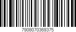 Código de barras (EAN, GTIN, SKU, ISBN): '7908070369375'