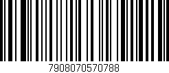 Código de barras (EAN, GTIN, SKU, ISBN): '7908070570788'