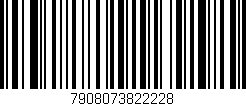 Código de barras (EAN, GTIN, SKU, ISBN): '7908073822228'