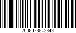 Código de barras (EAN, GTIN, SKU, ISBN): '7908073843643'