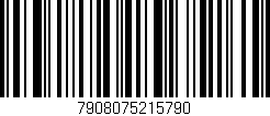 Código de barras (EAN, GTIN, SKU, ISBN): '7908075215790'