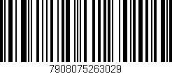 Código de barras (EAN, GTIN, SKU, ISBN): '7908075263029'