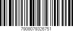 Código de barras (EAN, GTIN, SKU, ISBN): '7908079326751'