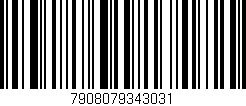 Código de barras (EAN, GTIN, SKU, ISBN): '7908079343031'