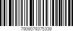 Código de barras (EAN, GTIN, SKU, ISBN): '7908079375339'