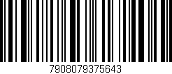Código de barras (EAN, GTIN, SKU, ISBN): '7908079375643'