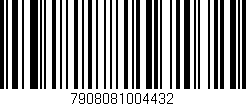 Código de barras (EAN, GTIN, SKU, ISBN): '7908081004432'