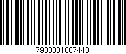 Código de barras (EAN, GTIN, SKU, ISBN): '7908081007440'