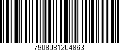 Código de barras (EAN, GTIN, SKU, ISBN): '7908081204863'