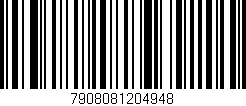 Código de barras (EAN, GTIN, SKU, ISBN): '7908081204948'