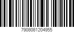 Código de barras (EAN, GTIN, SKU, ISBN): '7908081204955'