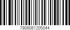 Código de barras (EAN, GTIN, SKU, ISBN): '7908081205044'