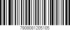 Código de barras (EAN, GTIN, SKU, ISBN): '7908081205105'